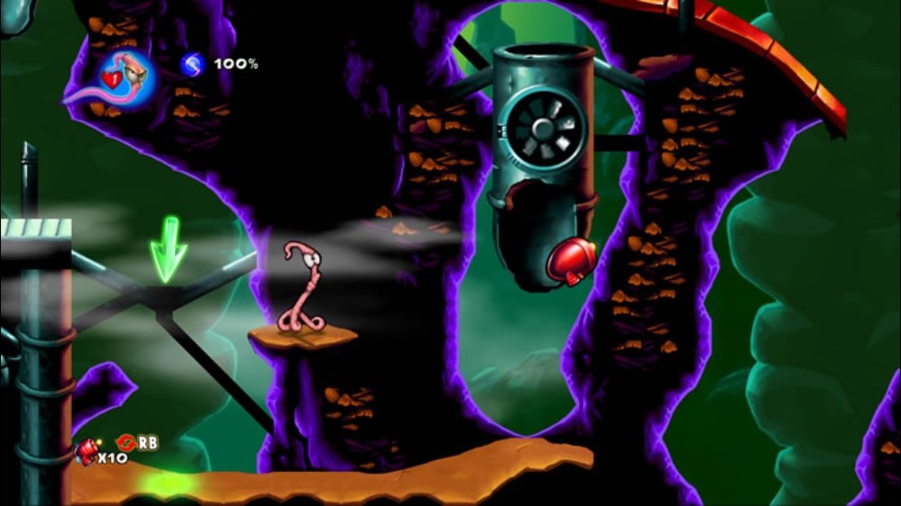 Скриншот из игры Earthworm Jim - 12