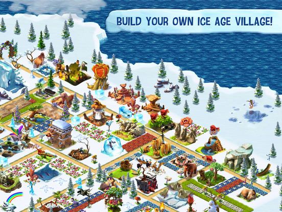 Скриншот из игры Ice Age Village - 2