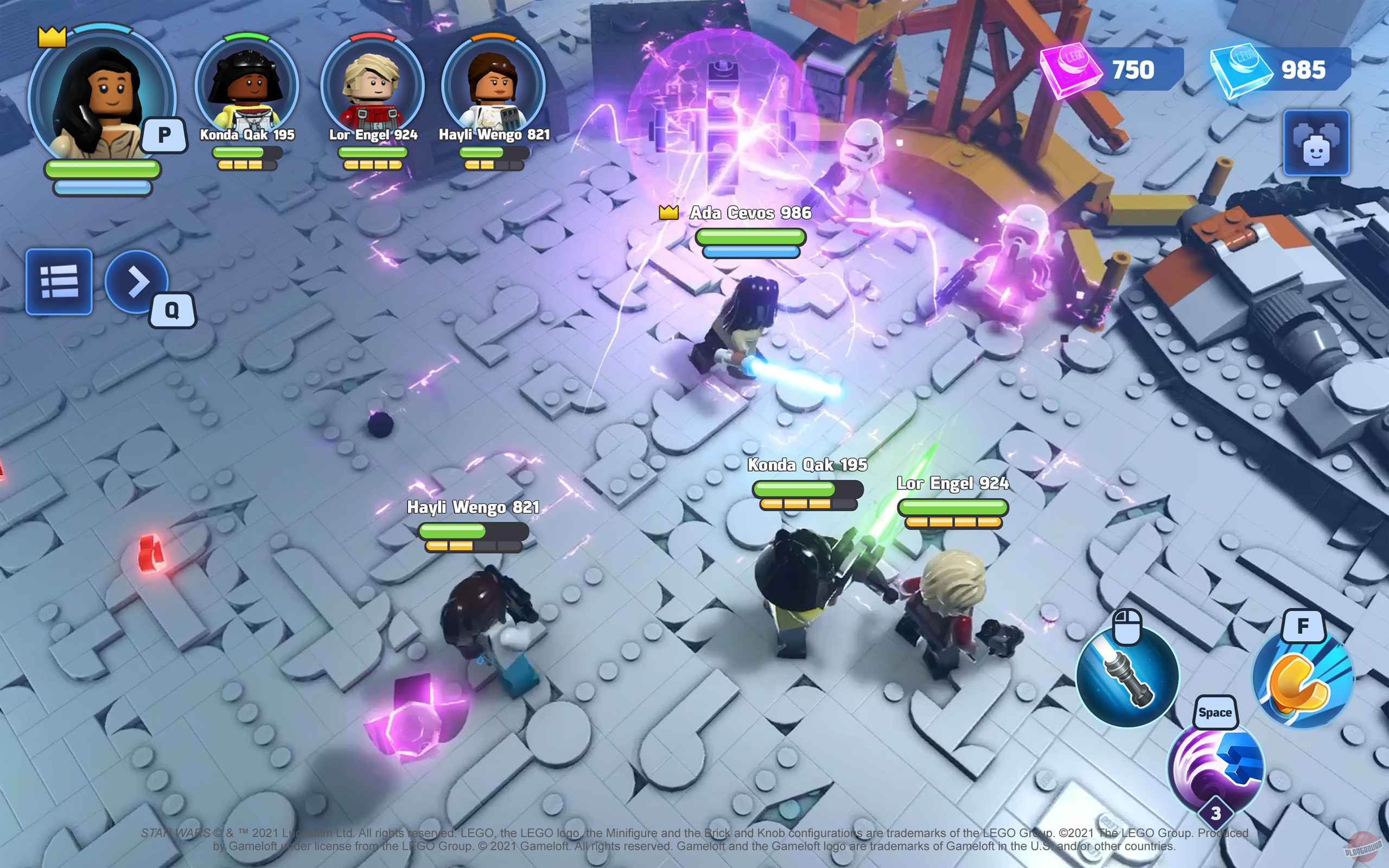 Скриншот из игры LEGO Star Wars: Castaways - 2