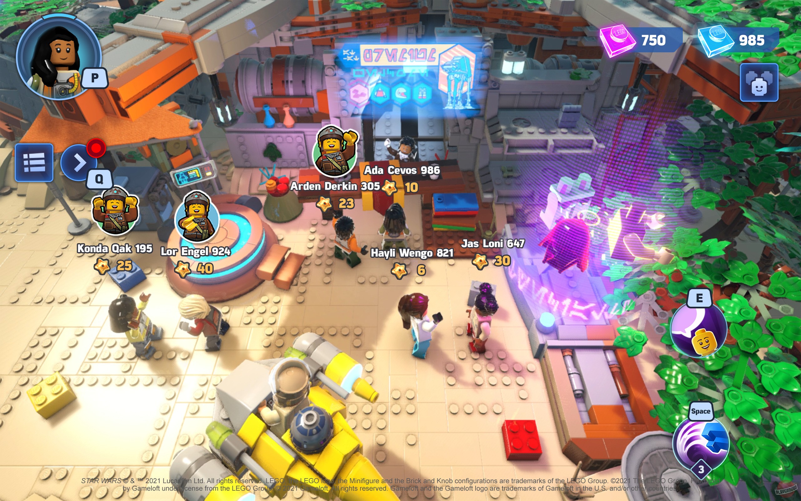 Скриншот из игры LEGO Star Wars: Castaways - 1