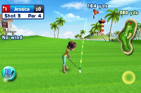 Скриншот из игры Let's Golf! - 3