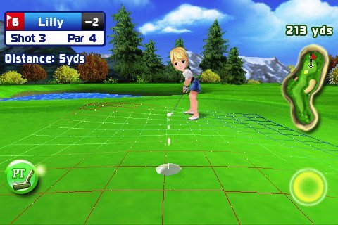 Скриншот из игры Let's Golf! - 5