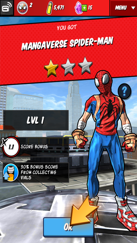 Скриншот из игры Spider-Man Unlimited - 14