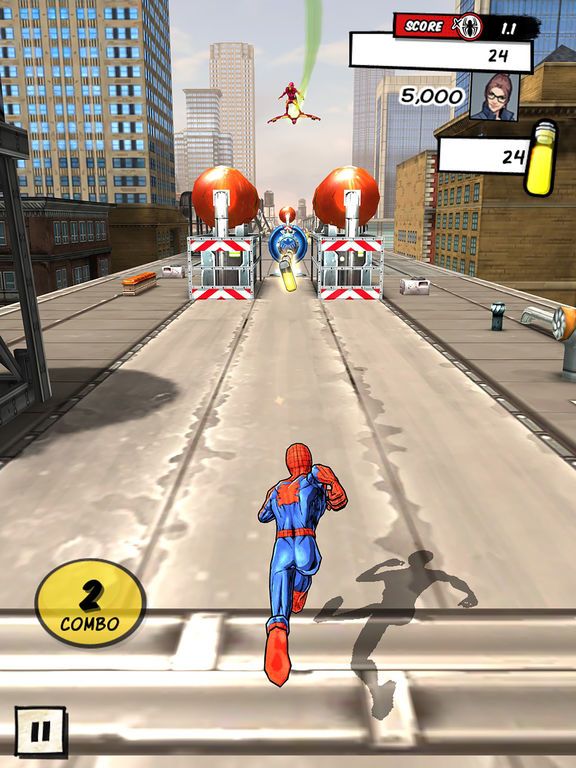 Скриншот из игры Spider-Man Unlimited - 57