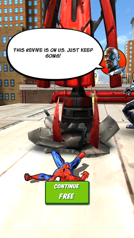 Скриншот из игры Spider-Man Unlimited - 16