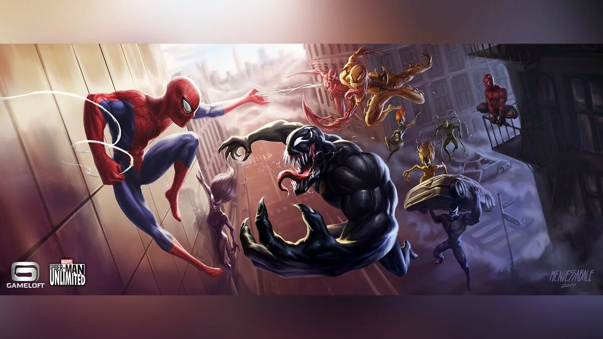 Скриншот из игры Spider-Man Unlimited - 3