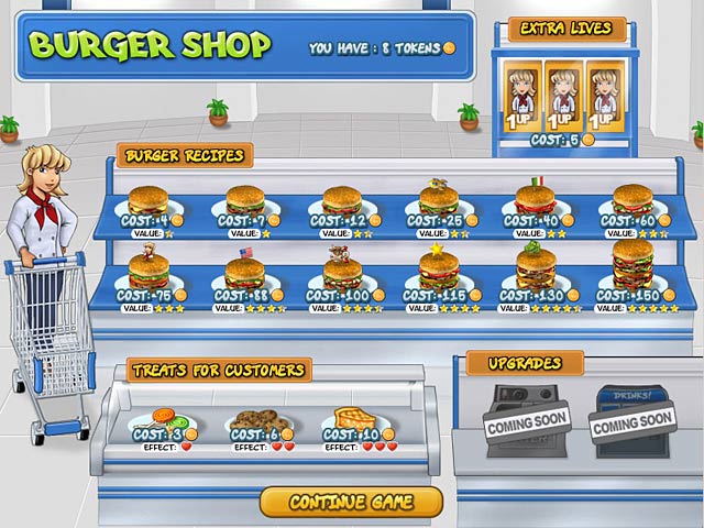 Скриншот из игры Burger Rush - 1