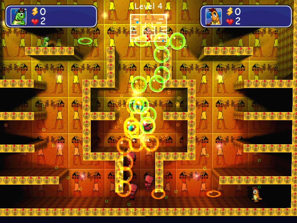 Скриншот из игры Dinos and Bubbles - 3