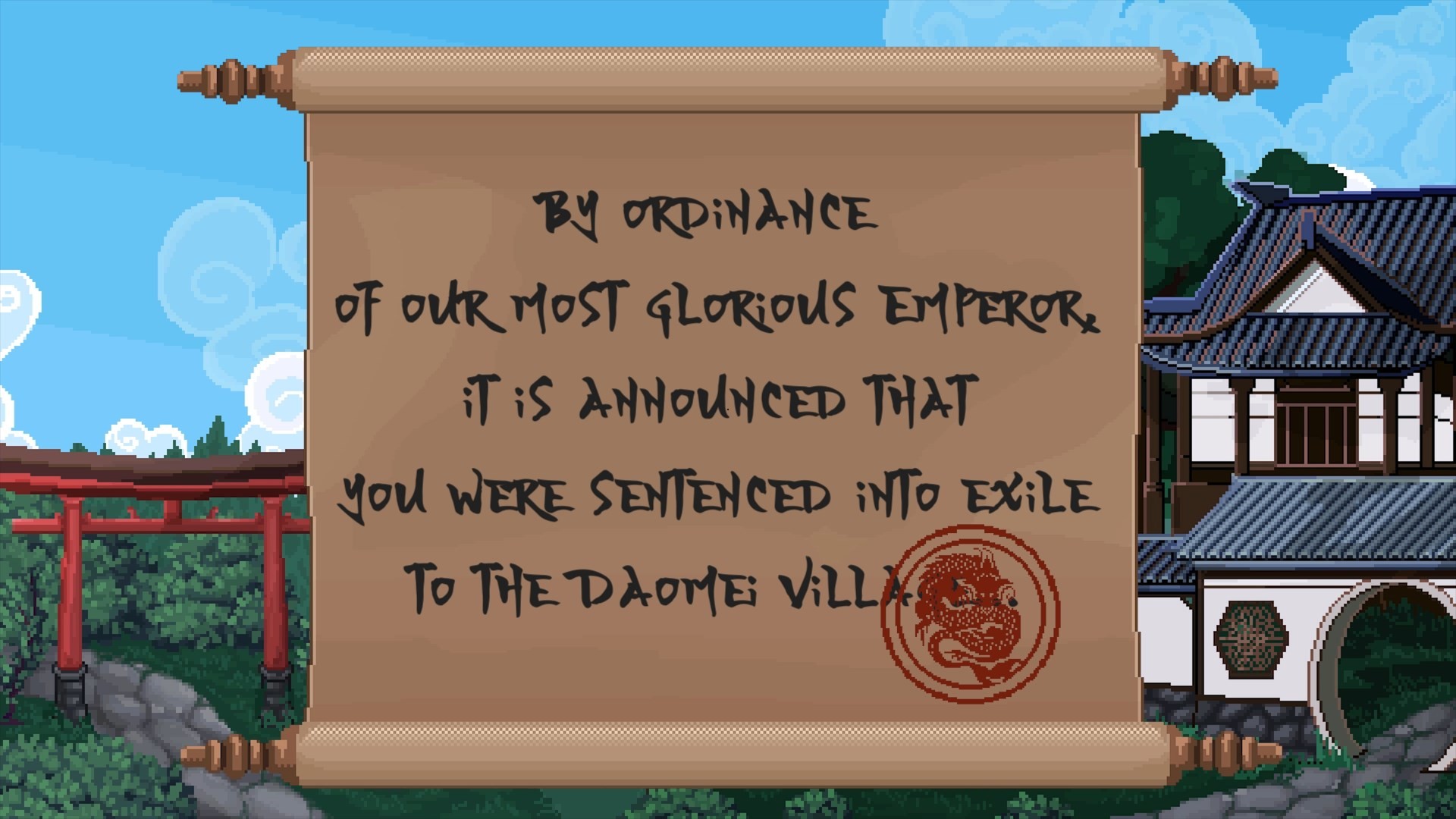 Скриншот из игры Daomei Village - 19