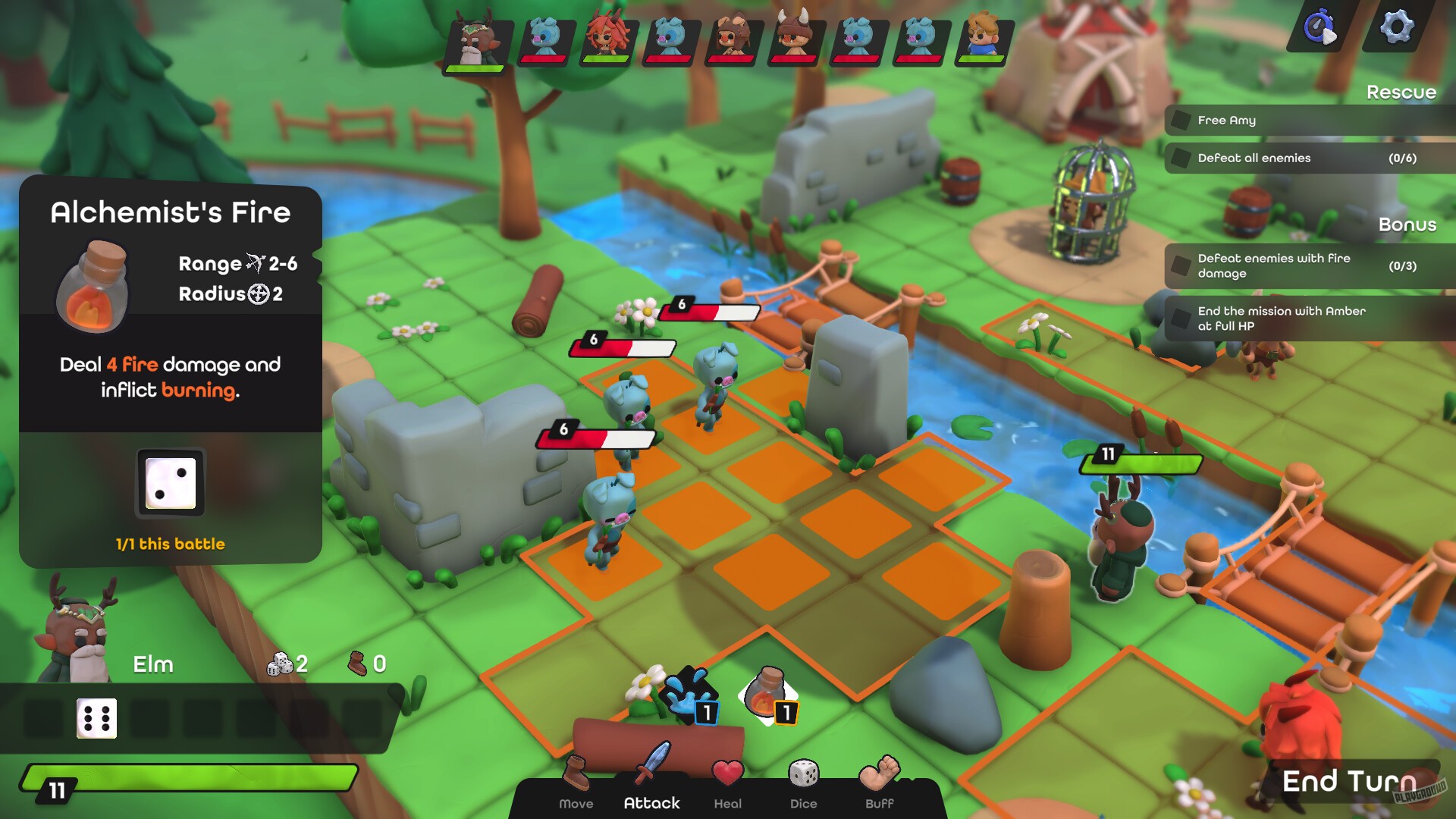 Скриншот из игры Dobbel Dungeon - 4