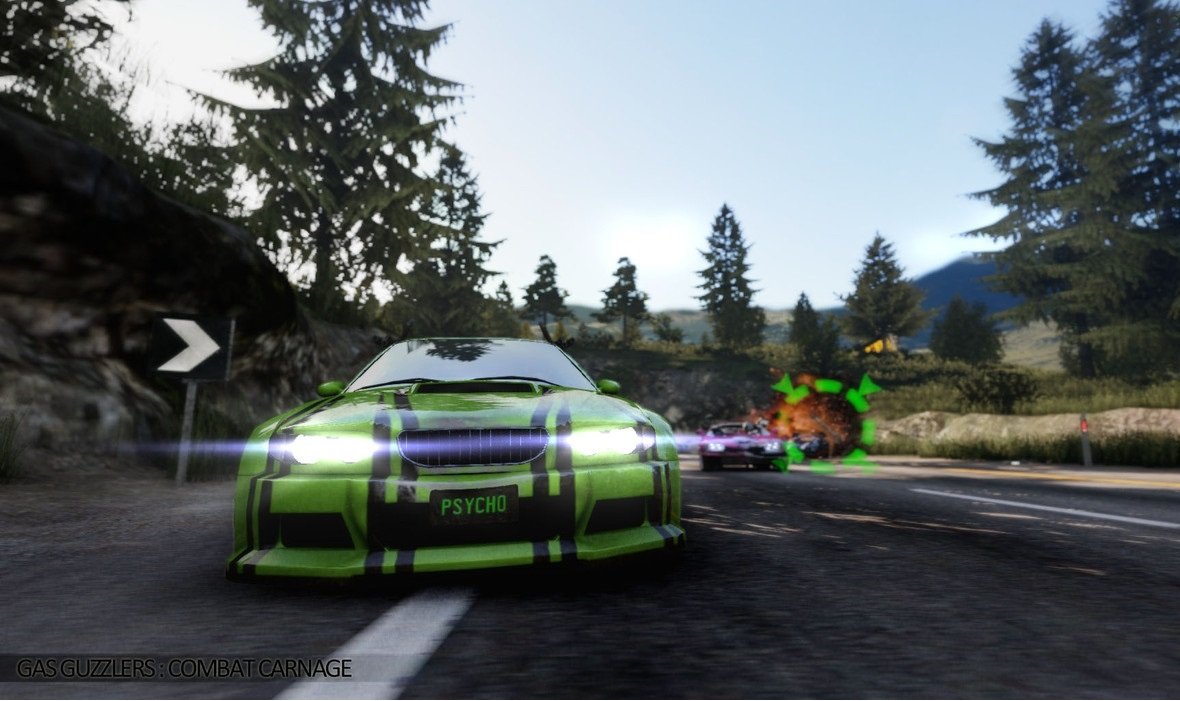Скриншот из игры Gas Guzzlers: Combat Carnage - 2