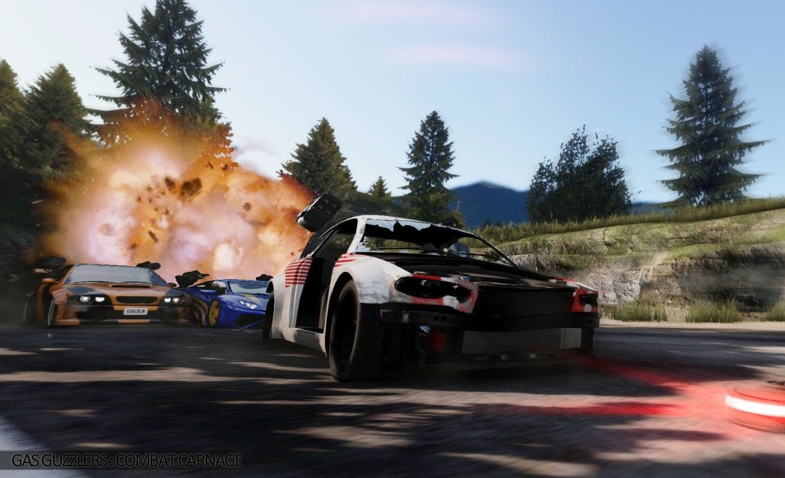 Скриншот из игры Gas Guzzlers: Combat Carnage - 7