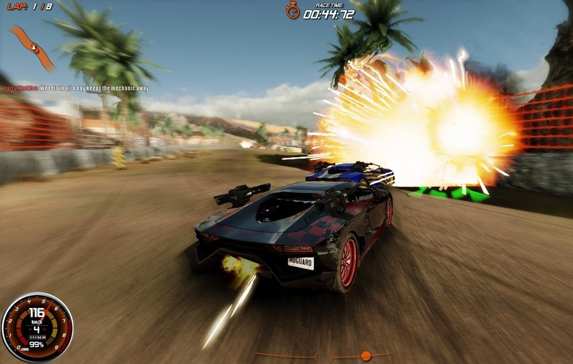 Скриншот из игры Gas Guzzlers: Combat Carnage - 9