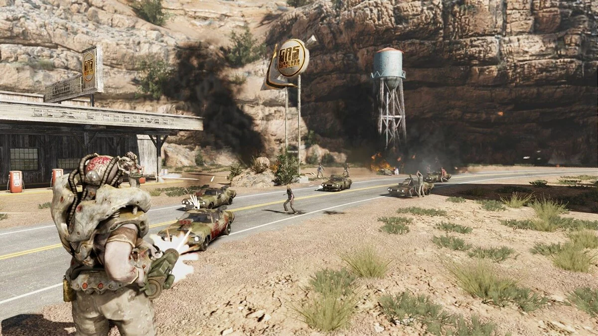 Скриншот из игры Gas Guzzlers Extreme: Full Metal Zombie - 5