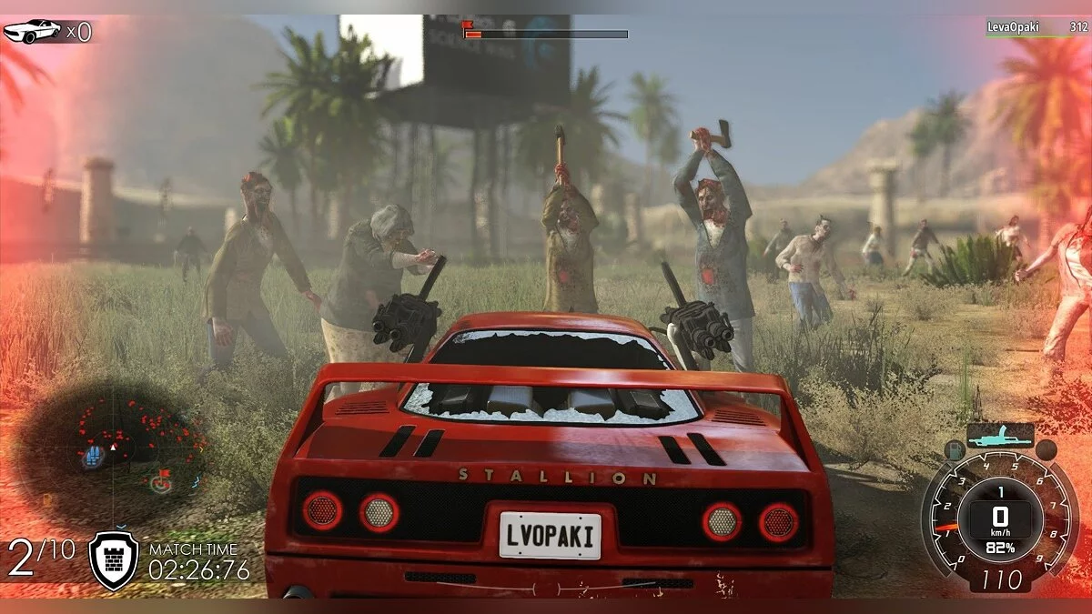 Скриншот из игры Gas Guzzlers Extreme: Full Metal Zombie - 3