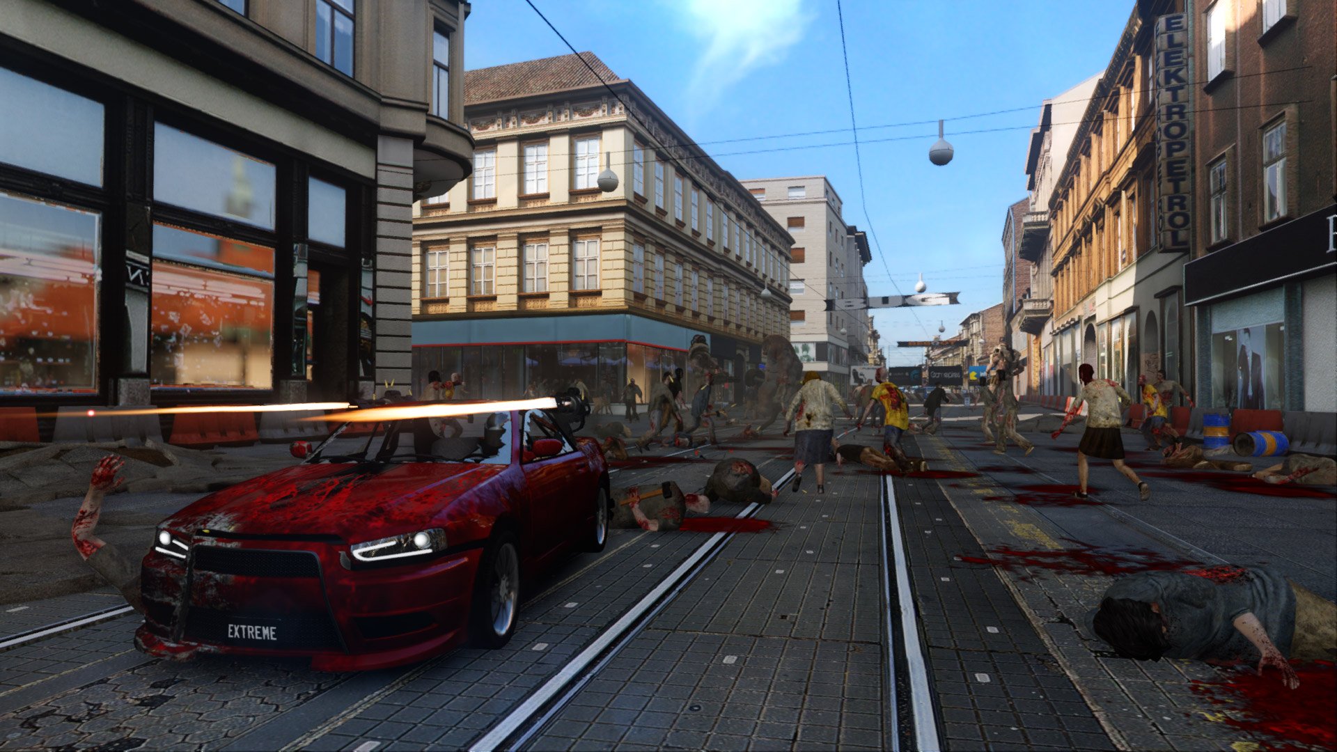 Скриншот из игры Gas Guzzlers Extreme: Full Metal Zombie - 1