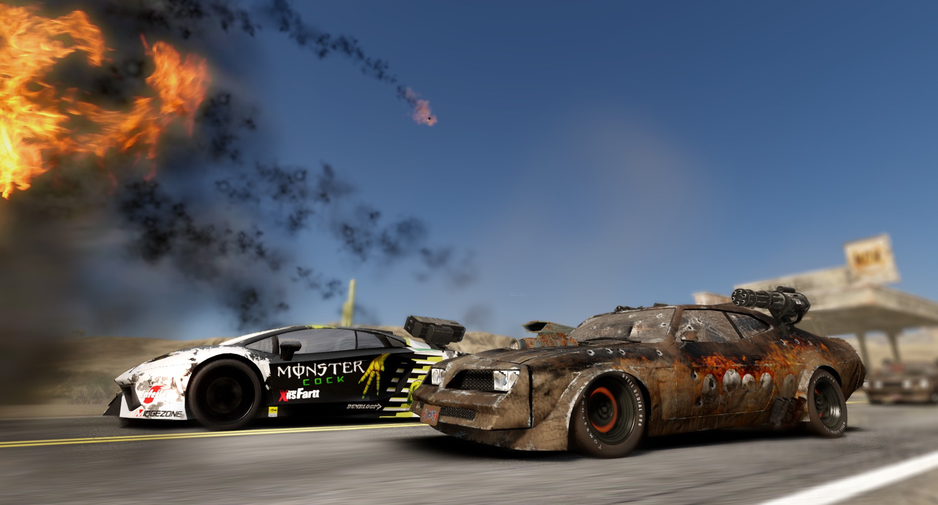 Скриншот из игры Gas Guzzlers Extreme - 66