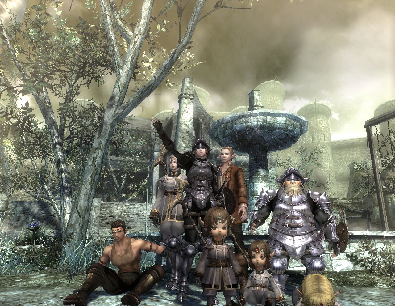 Скриншот из игры Wizardry Online - 1