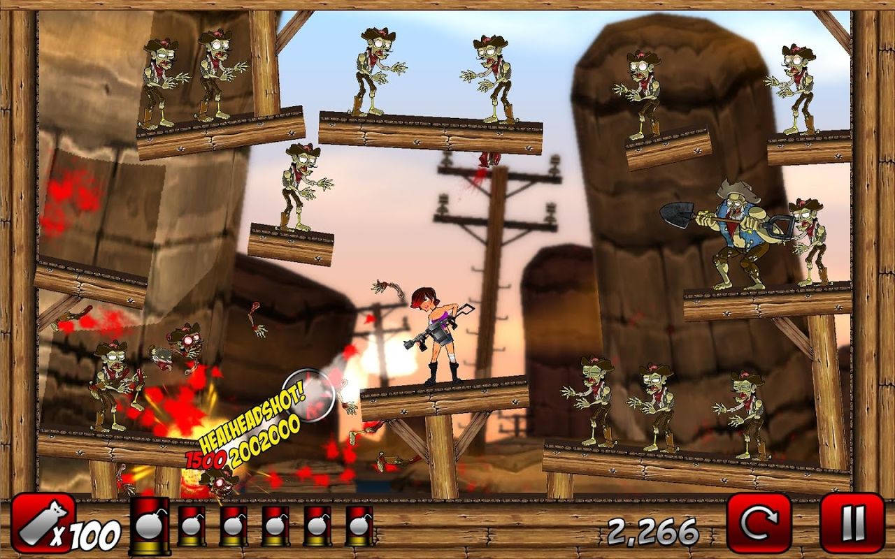 Скриншот из игры Stupid Zombies 2 - 3