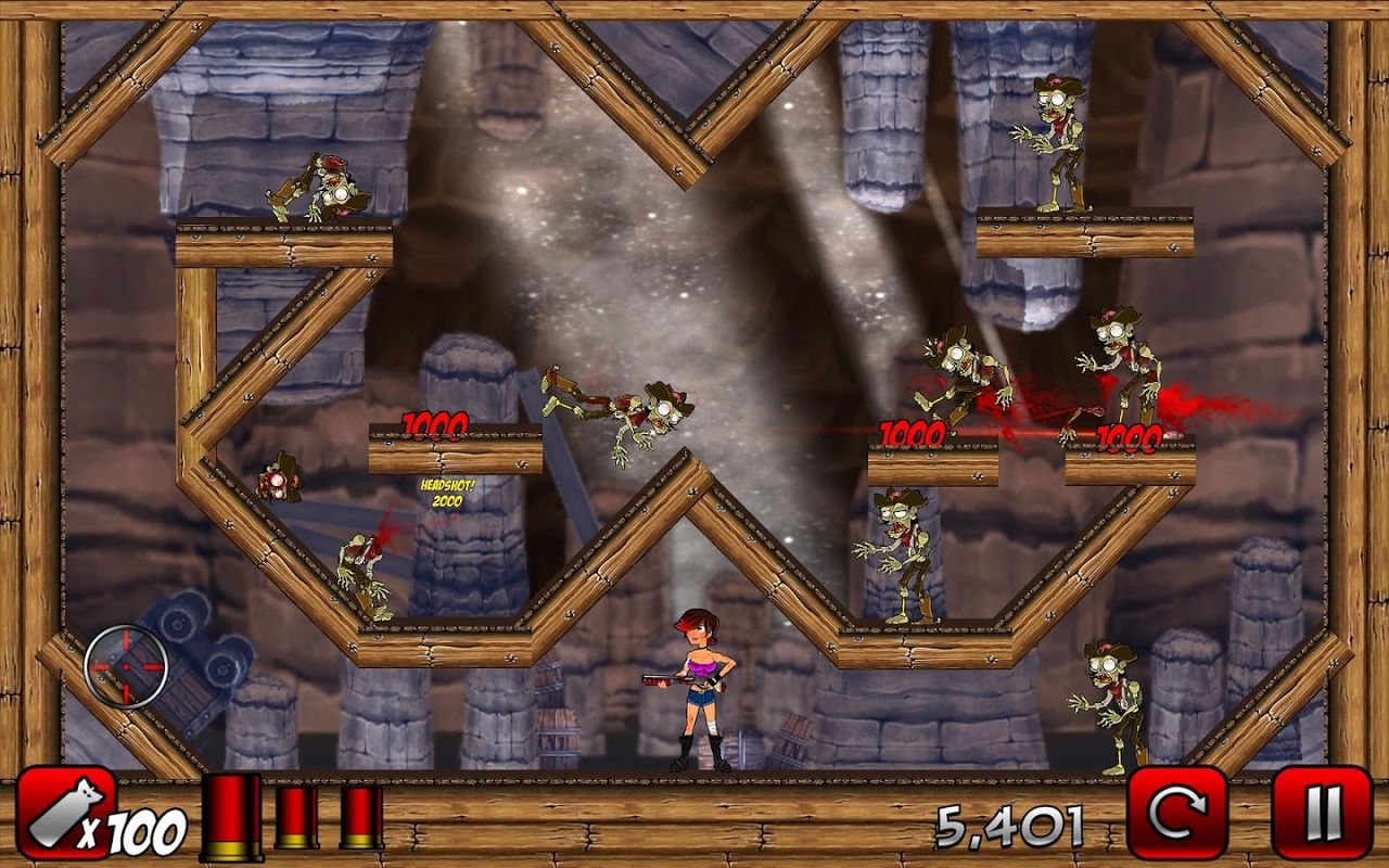 Скриншот из игры Stupid Zombies 2 - 1