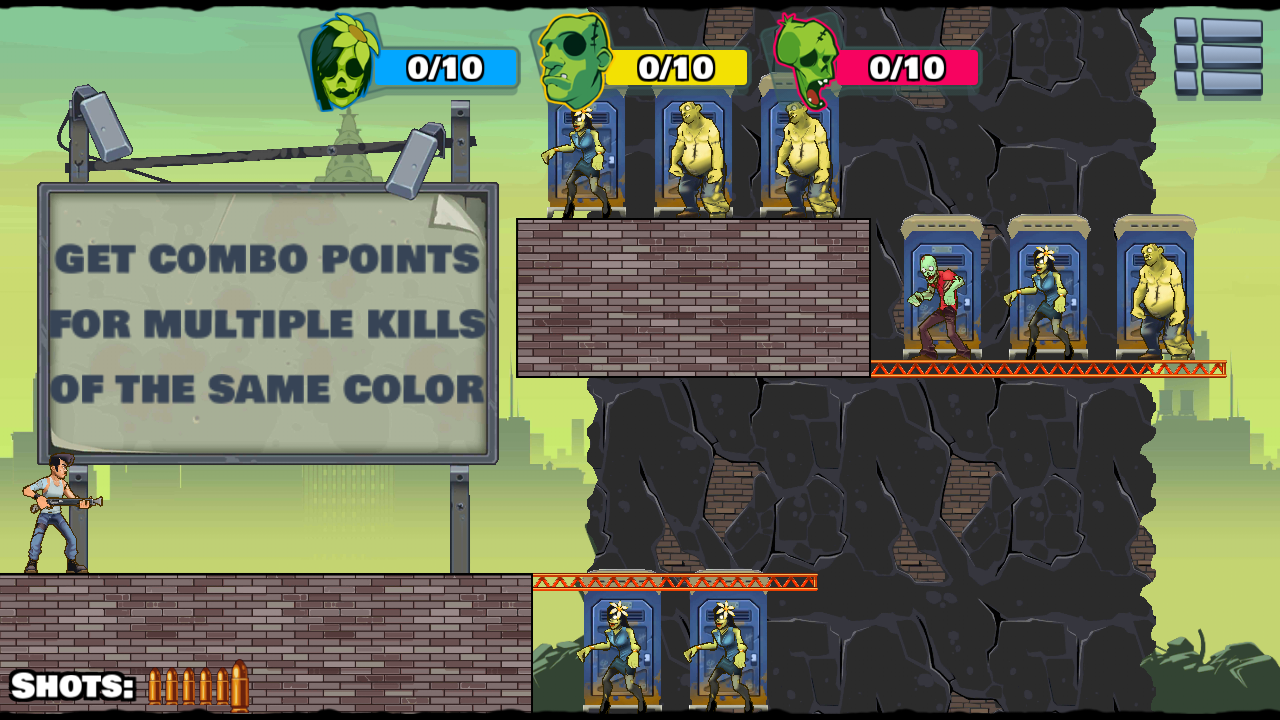 Скриншот из игры Stupid Zombies 3 - 6