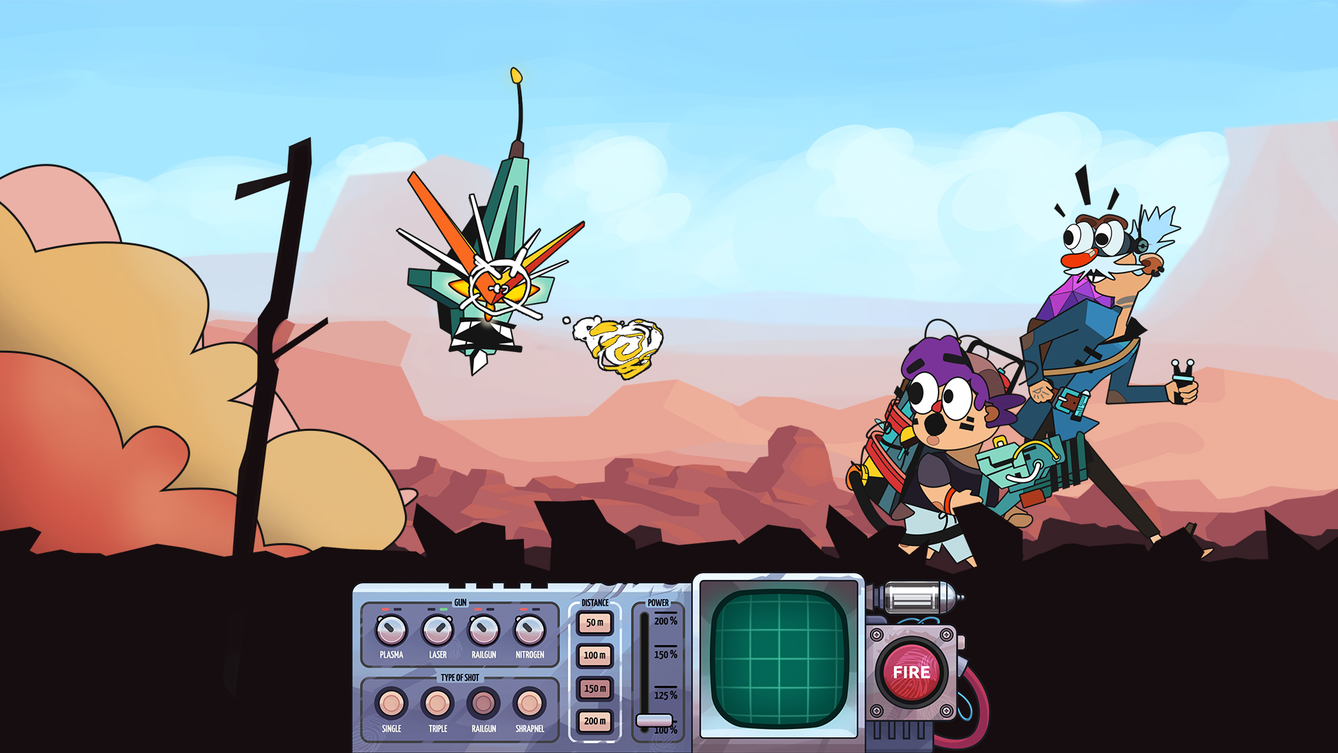 Скриншот из игры Crazy Science: Long Run - 1