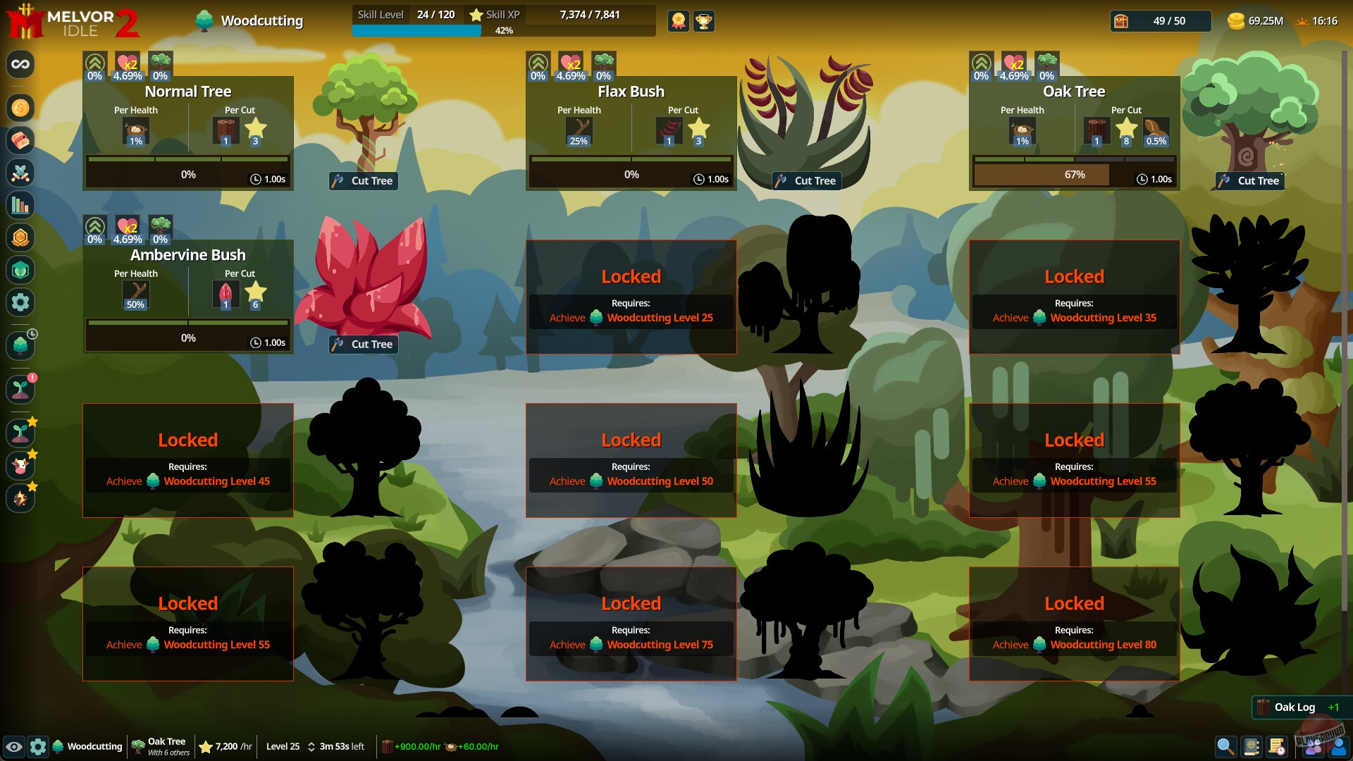 Скриншот из игры Melvor Idle 2 - 3