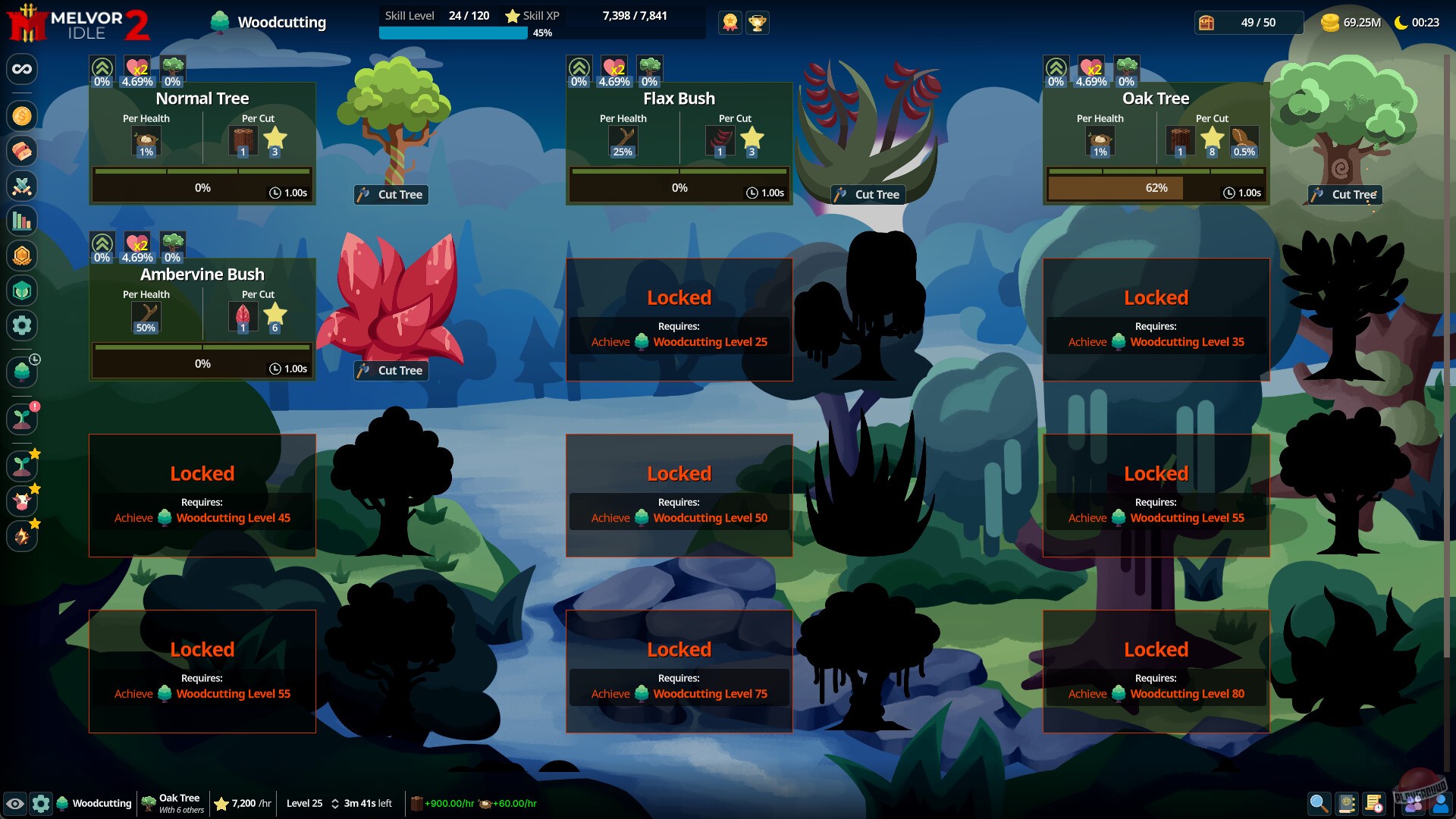 Скриншот из игры Melvor Idle 2 - 2