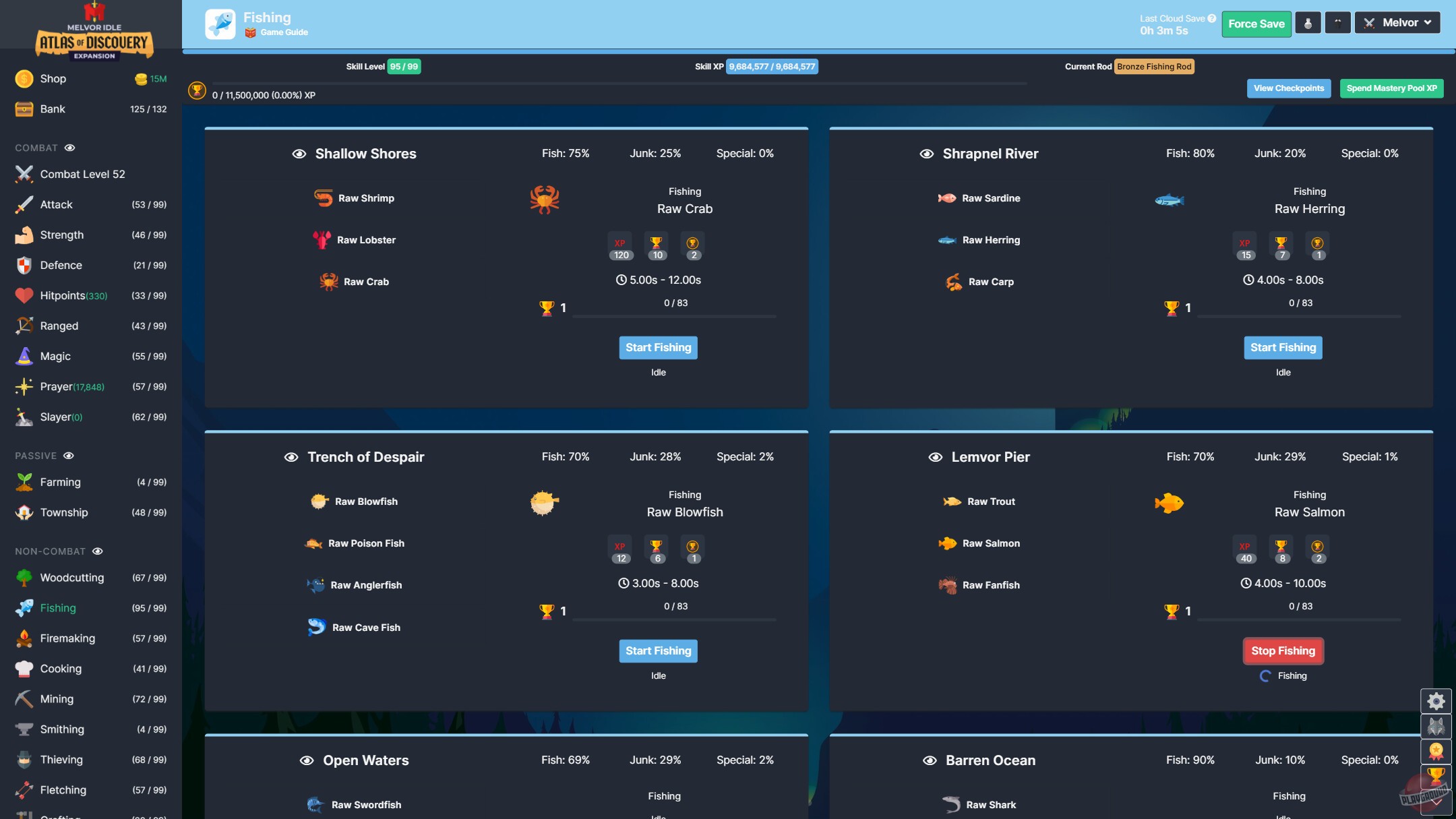 Скриншот из игры Melvor Idle - 27