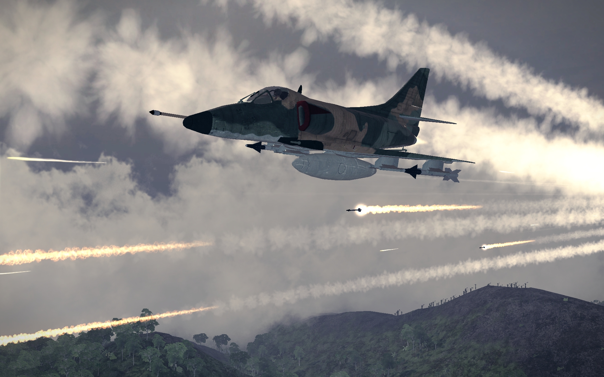 Скриншот из игры Air Conflicts: Vietnam - 95