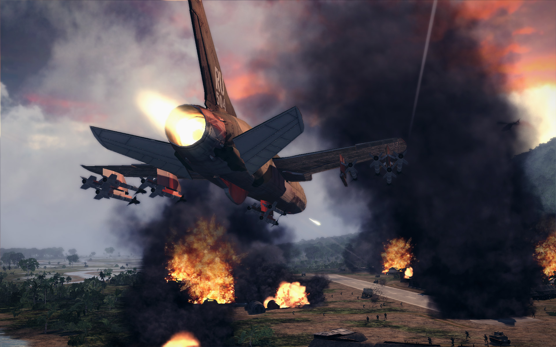 Скриншот из игры Air Conflicts: Vietnam - 100