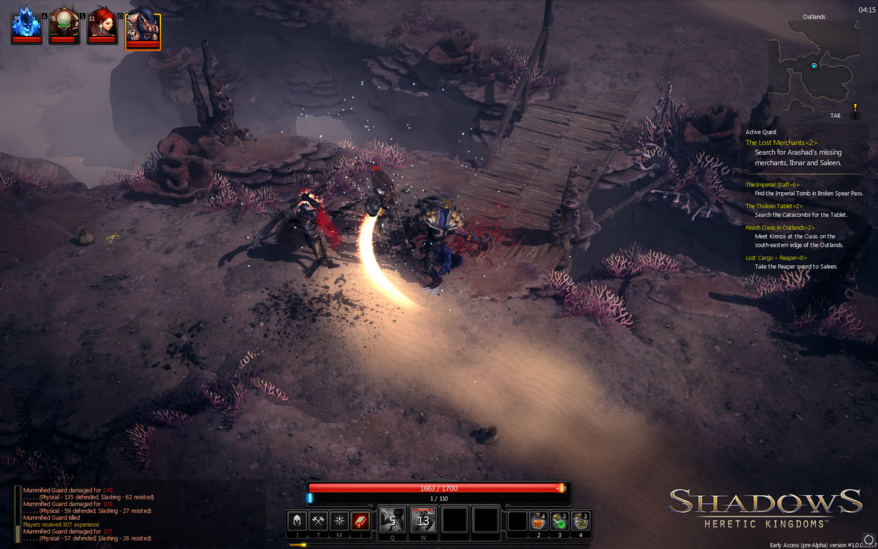 Скриншот из игры Shadows: Heretic Kingdoms - 4