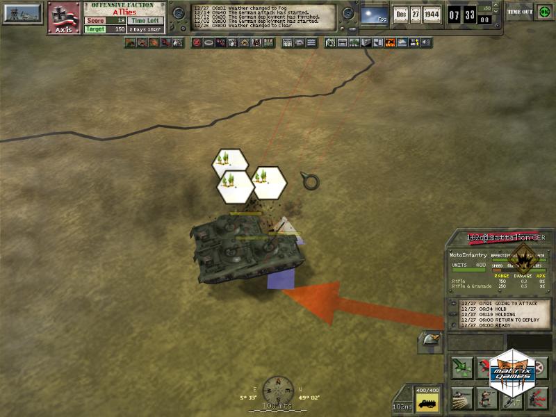 Скриншот из игры World War 2: General Commander - 3