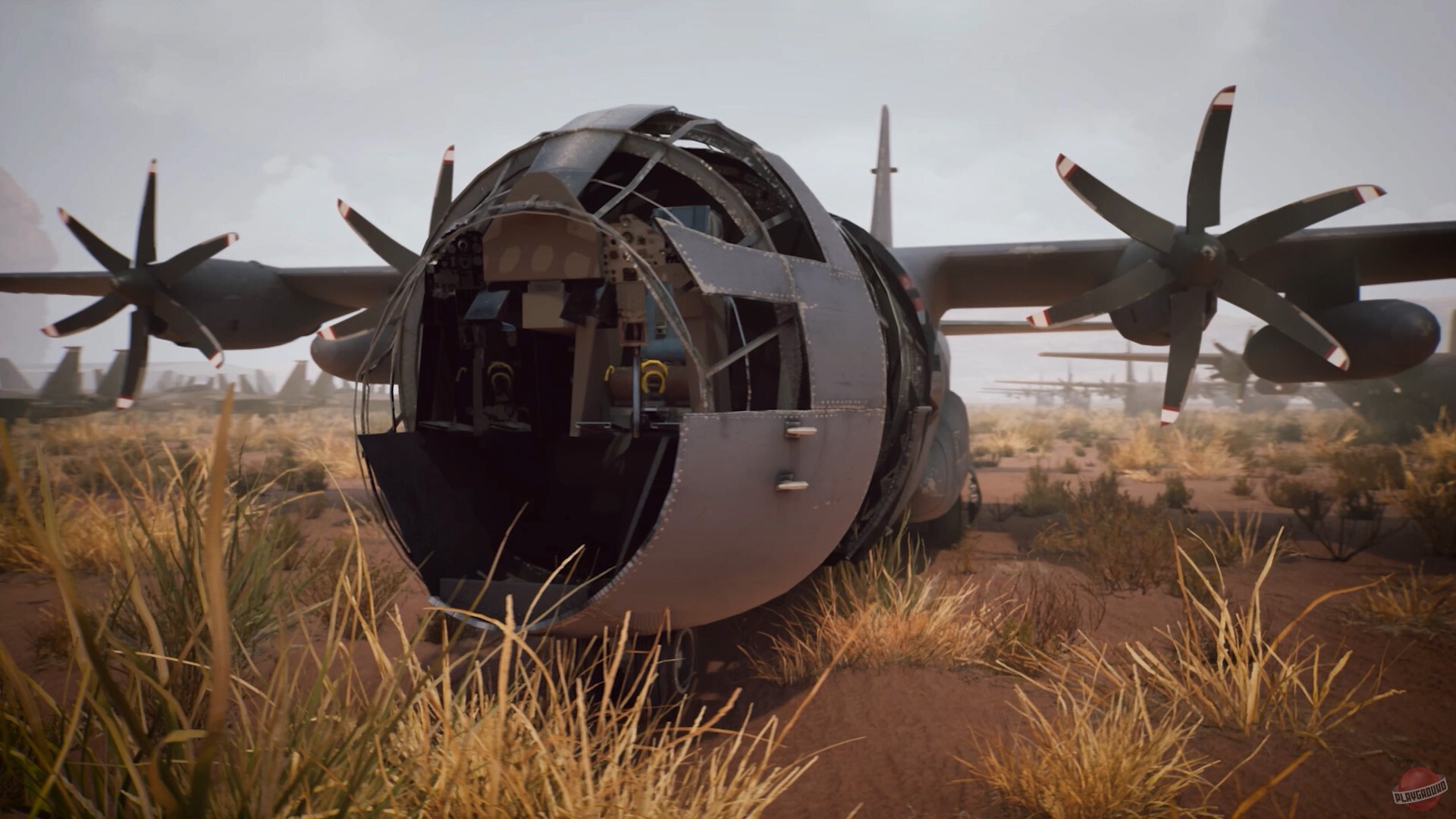 Скриншот из игры Plane Graveyard Simulator - 11