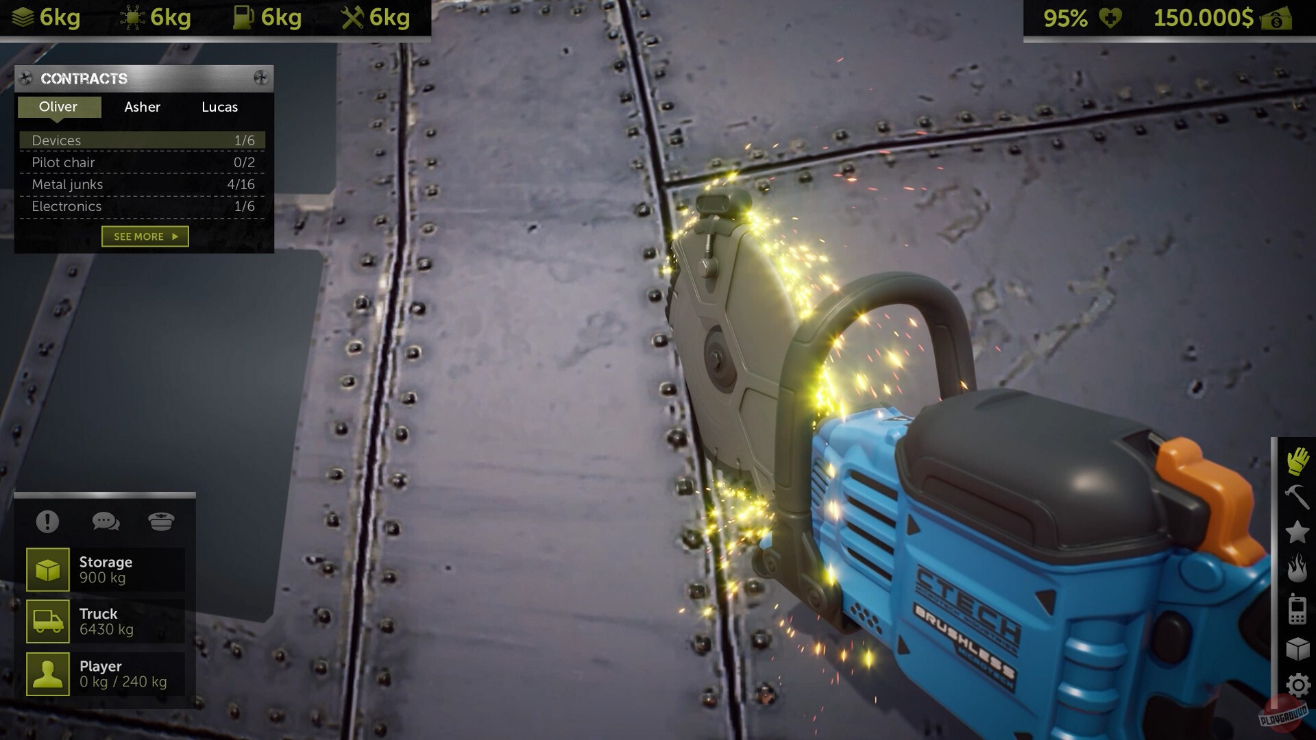 Скриншот из игры Plane Graveyard Simulator - 12