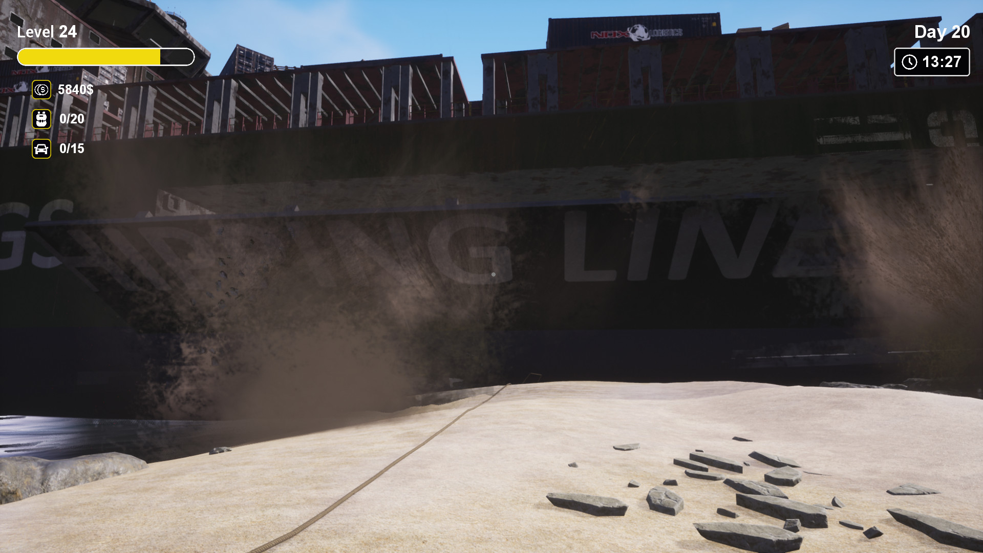 Скриншот из игры Ship Graveyard Simulator - 18