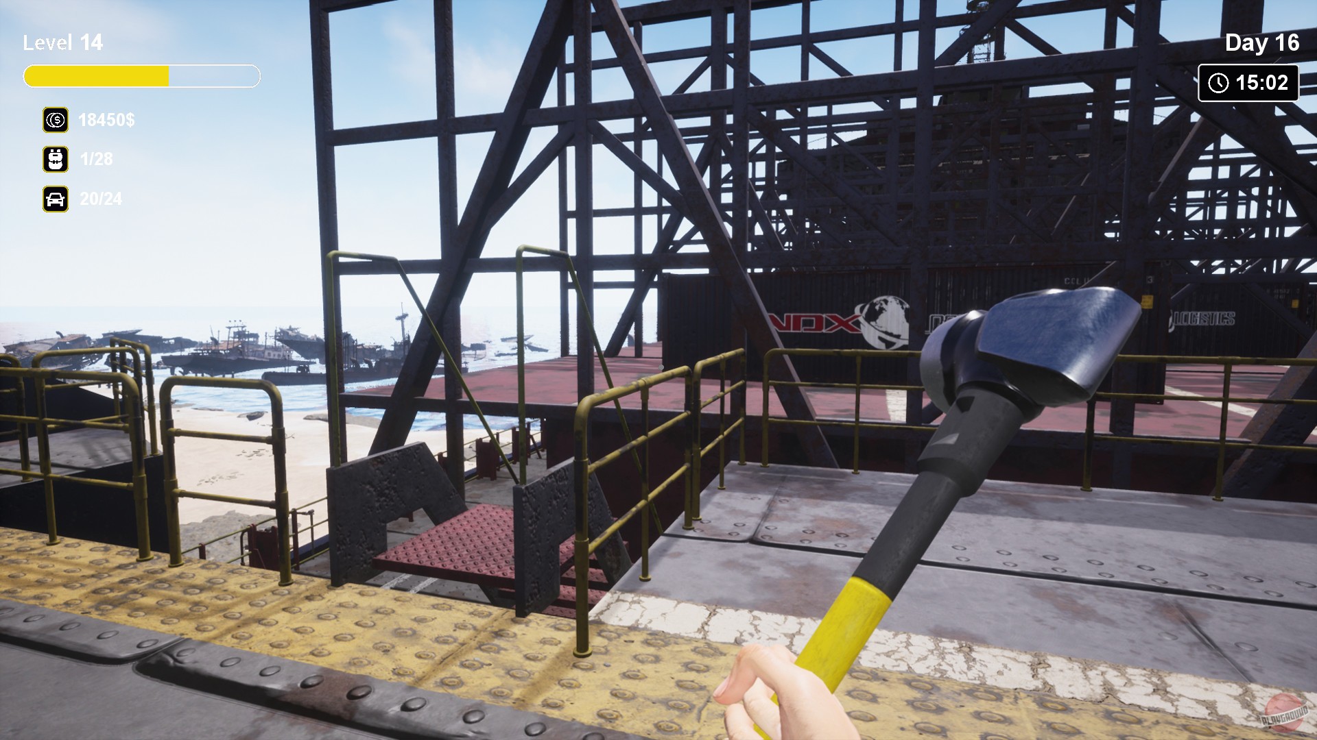 Скриншот из игры Ship Graveyard Simulator - 50