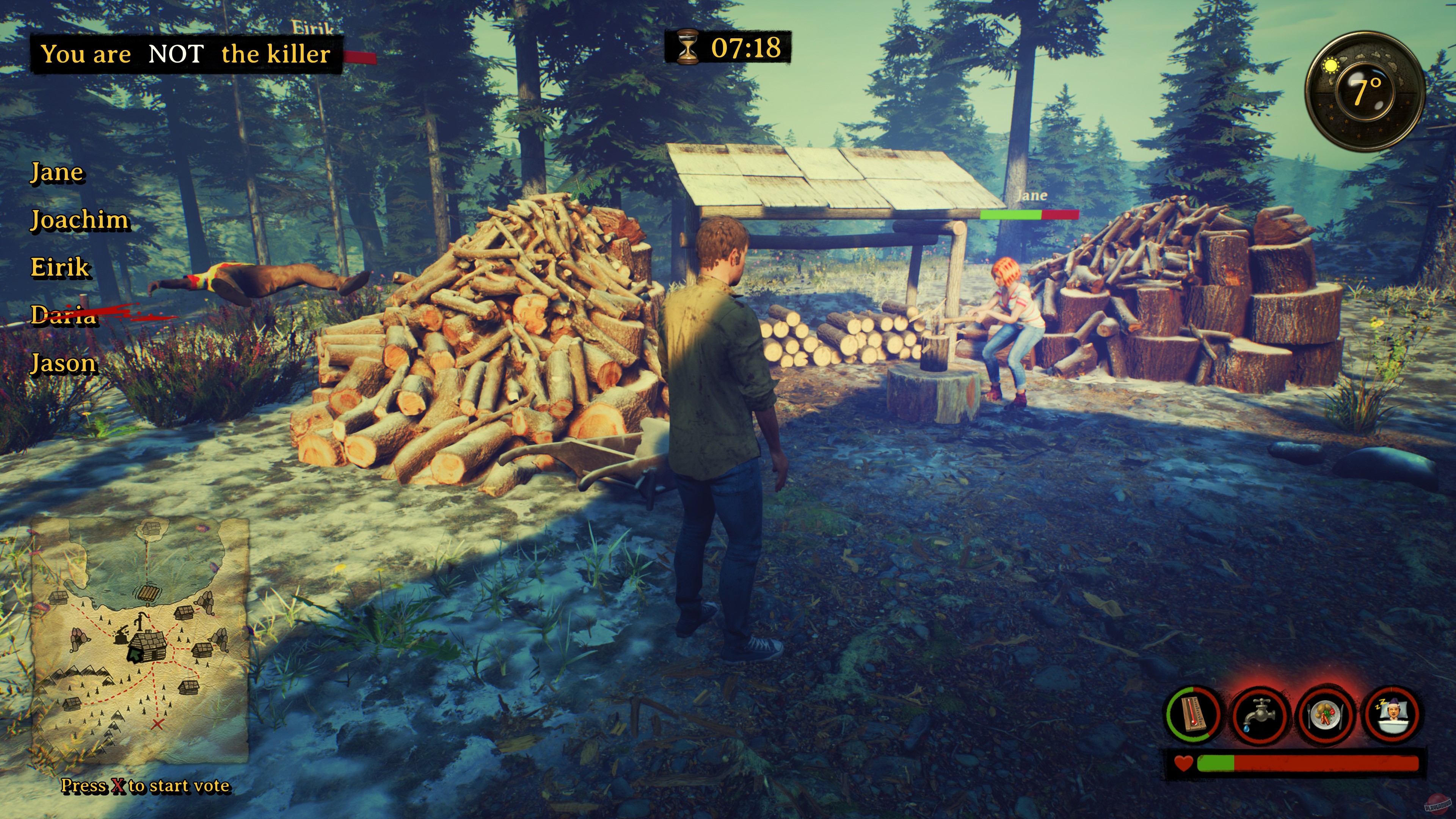 Скриншот из игры Killer in the cabin - 4