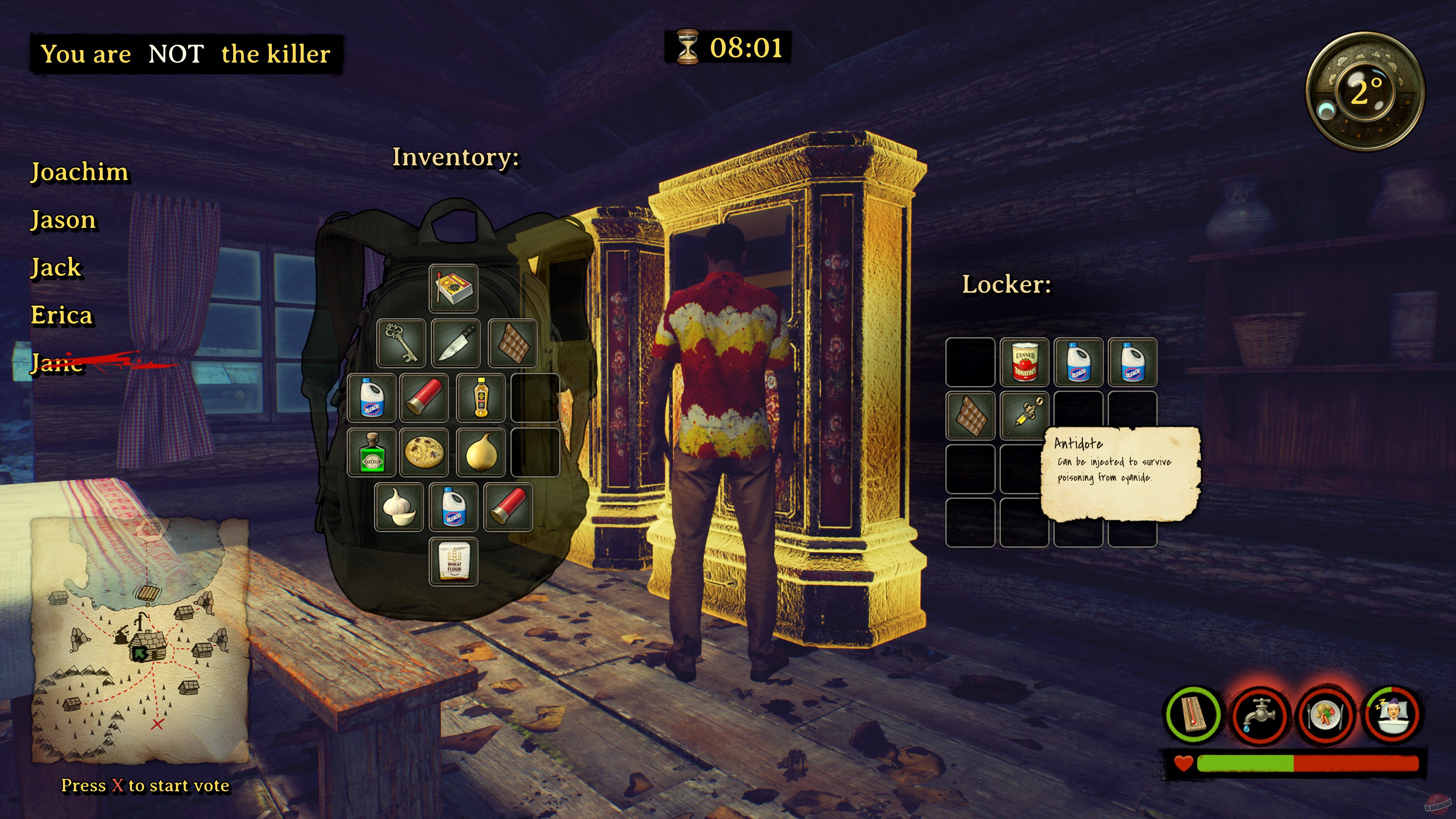 Скриншот из игры Killer in the cabin - 2