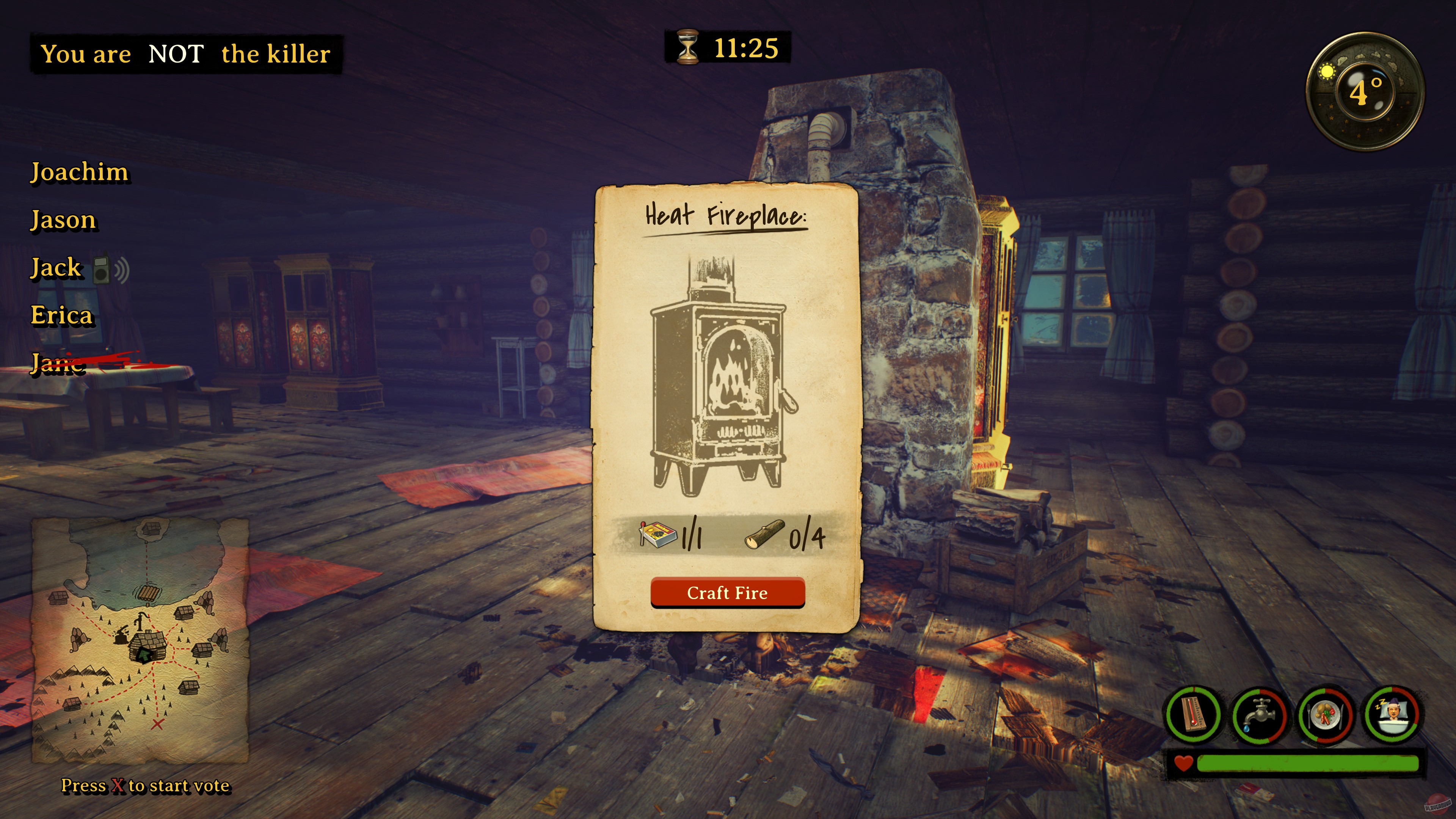 Скриншот из игры Killer in the cabin - 1