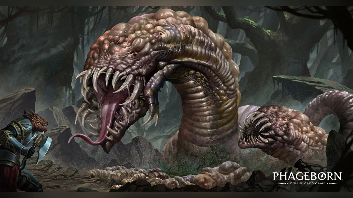 Скриншот из игры PHAGEBORN Online Card Game - 2