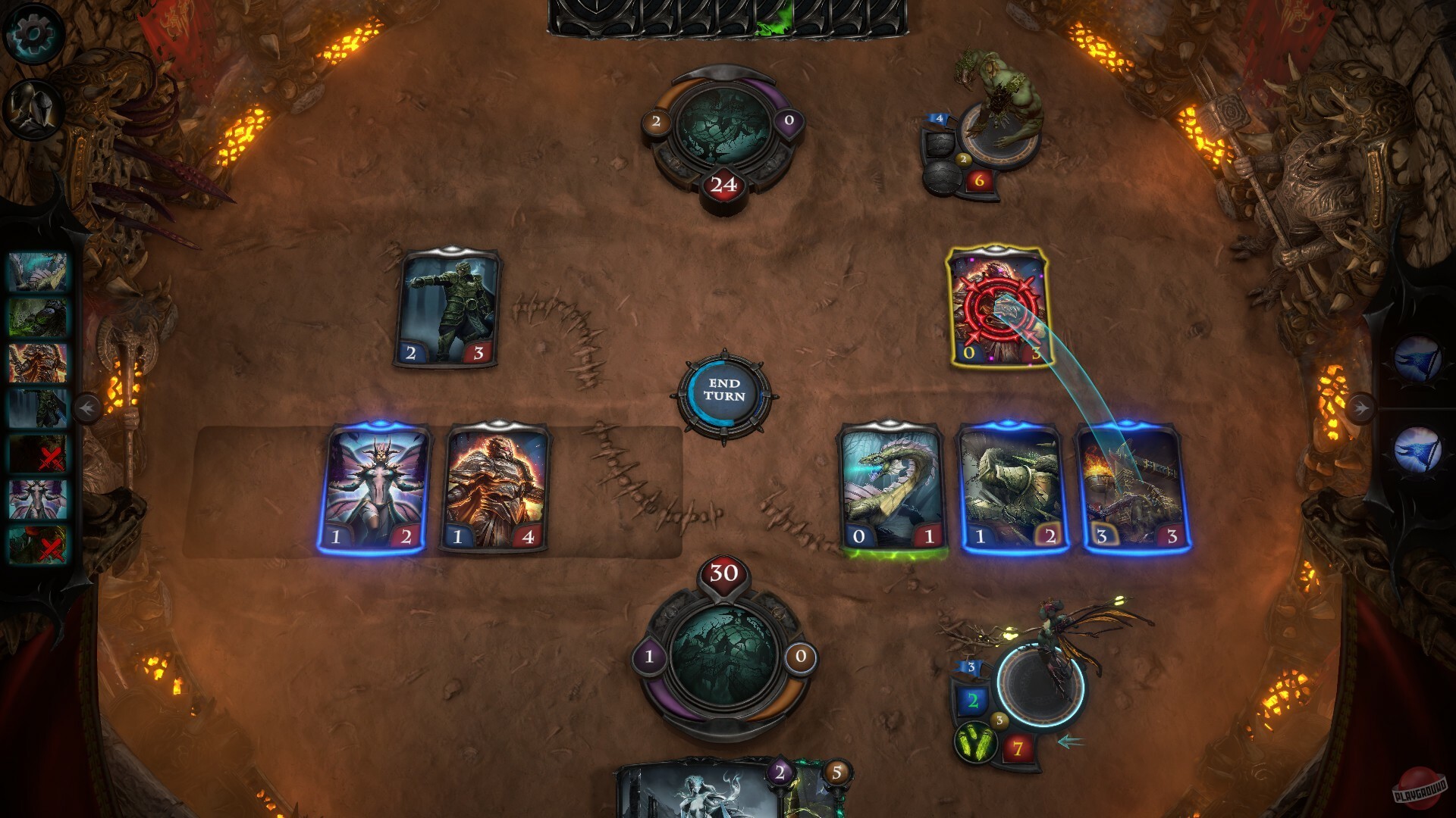 Скриншот из игры PHAGEBORN Online Card Game - 7