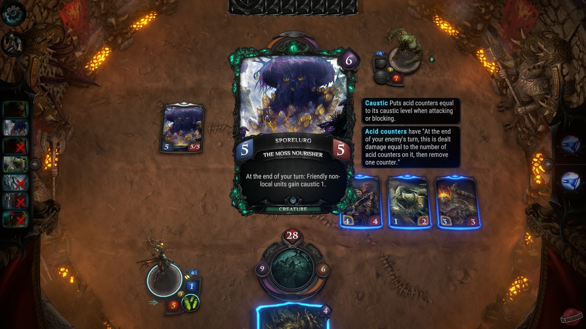 Скриншот из игры PHAGEBORN Online Card Game - 14