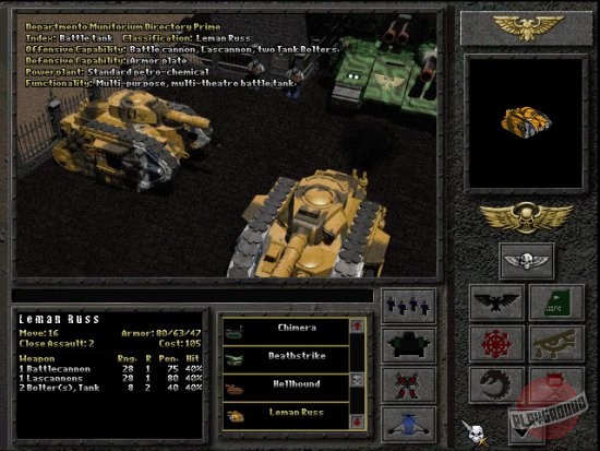 Скриншот из игры Warhammer Epic 40,000: Final Liberation - 5