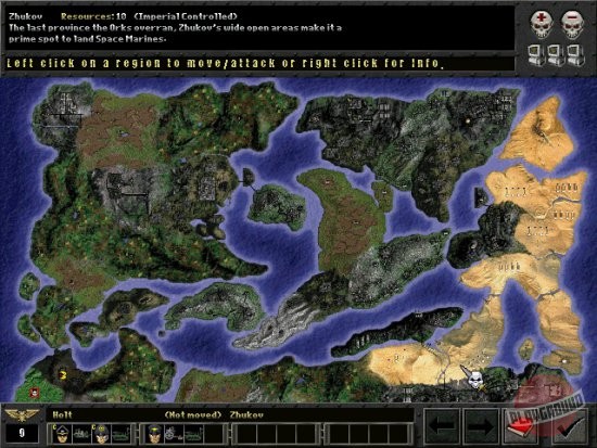 Скриншот из игры Warhammer Epic 40,000: Final Liberation - 6