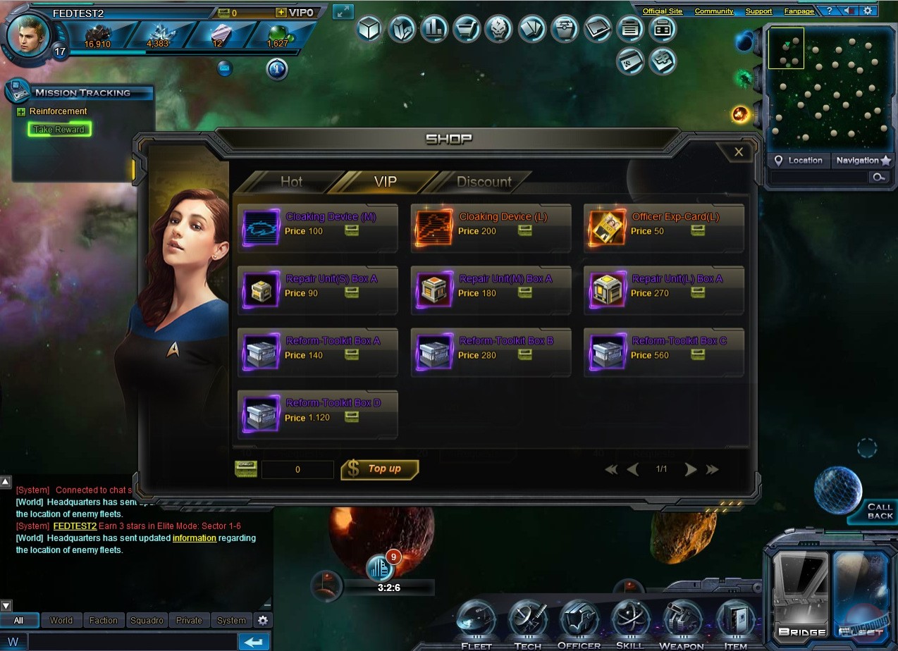 Скриншот из игры Star Trek: Alien Domain - 1