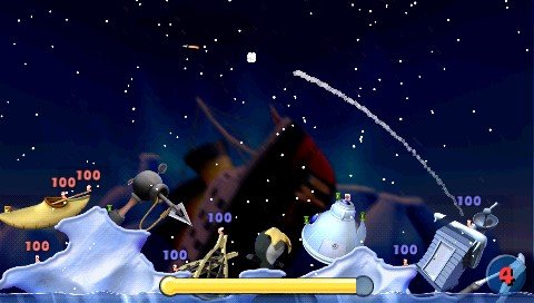 Скриншот из игры Worms: Open Warfare - 1