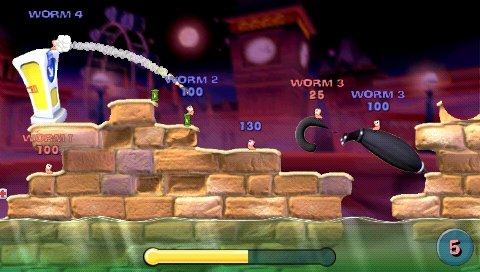 Скриншот из игры Worms: Open Warfare - 38