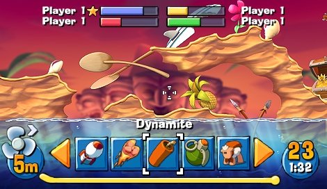 Скриншот из игры Worms: Open Warfare - 48