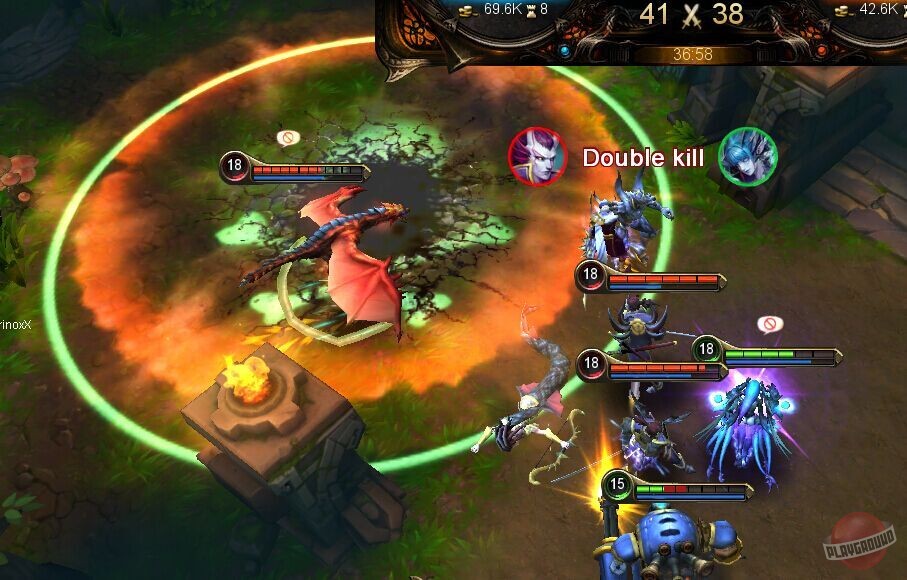 Скриншот из игры Legend of Glory - 11